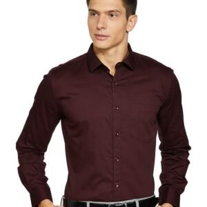 marron shirt